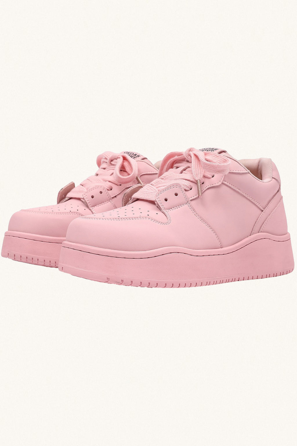 MONSEN Suitory Breathable Height-Boost Sneakers in Linen product image