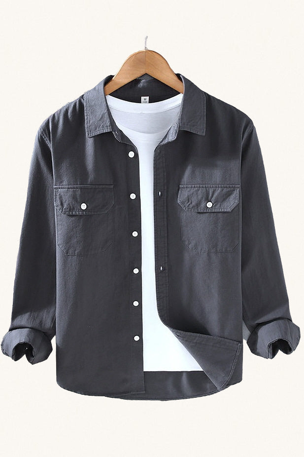 MONSEN Suitory Heavyweight Cotton Twill Work Shirt product image