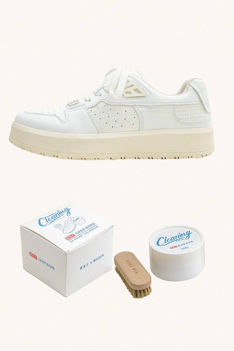 MONSEN Suitory Icy Soda Platform Sneakers in Denim product image