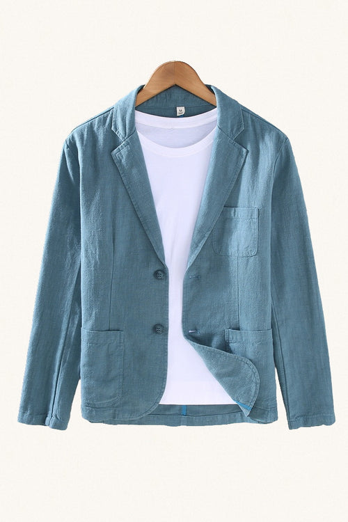 MONSEN Suitory Breathable Ramie-Cotton Blazer product image