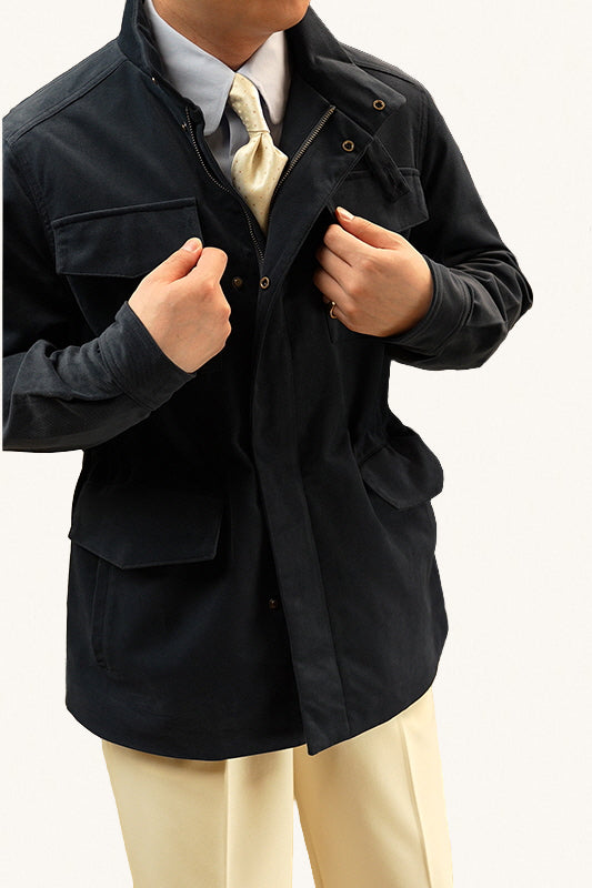 MONSEN Suitory Corduroy Field Jacket | M65-Inspired in Performance Blend product image
