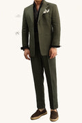 MONSEN Suitory 100% Linen Half-Lined Suit product image