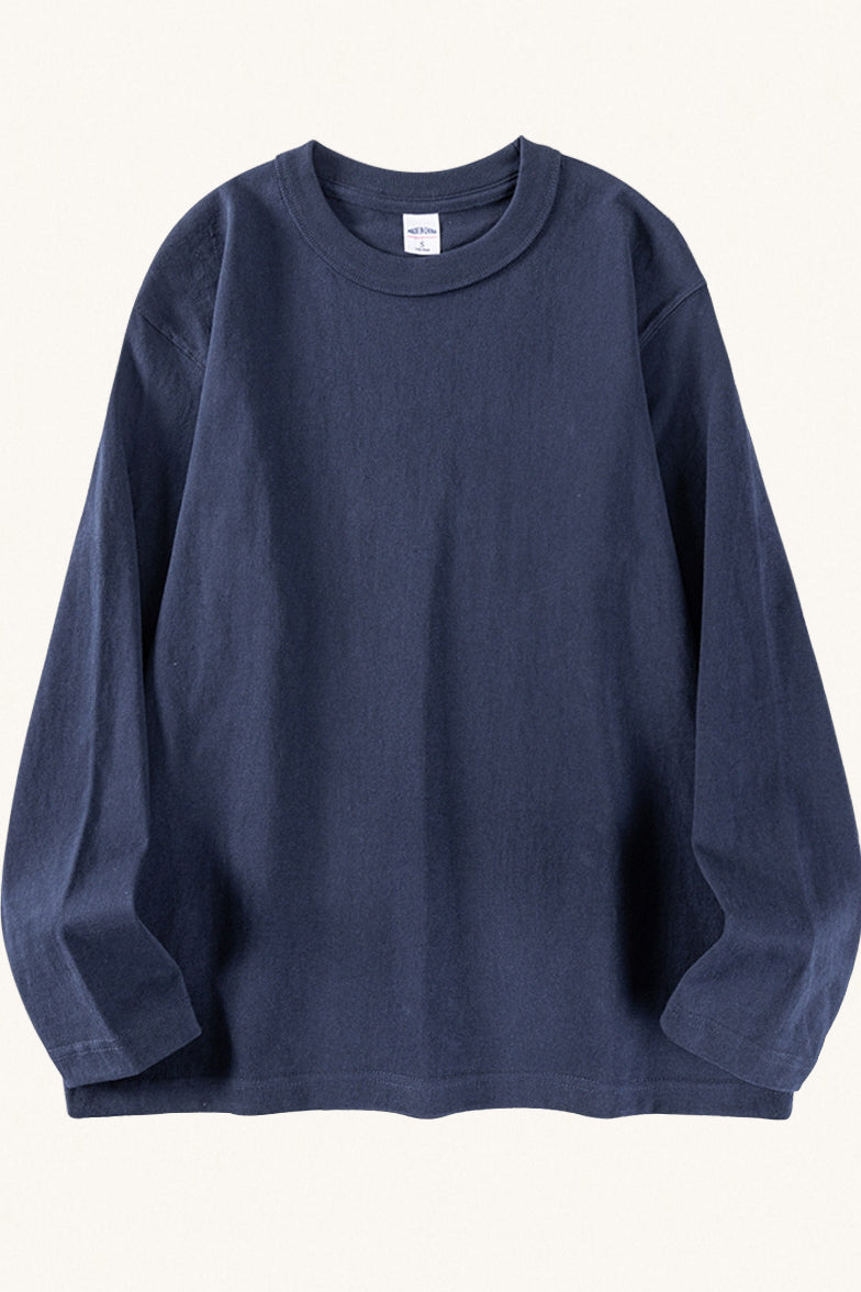 MONSEN Suitory Cotton Long Sleeve T-Shirt | Unisex product image