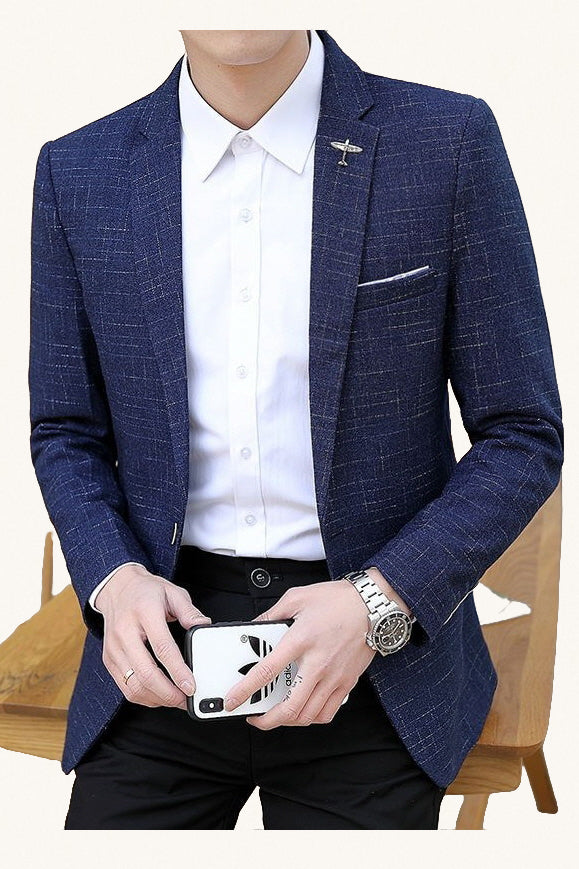 MONSEN Suitory Slim Korea-Style Blazer in Performance Blend product image