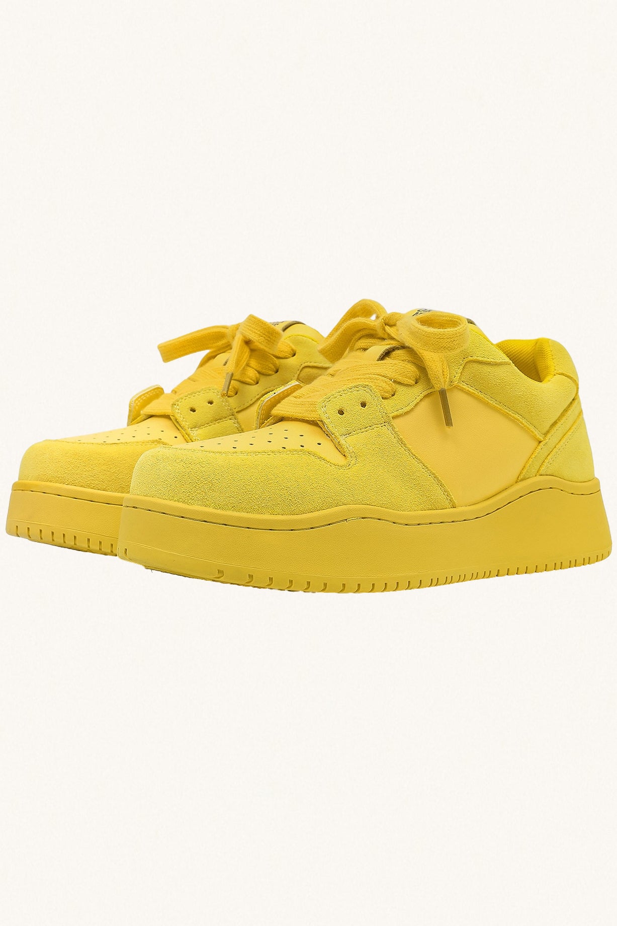 MONSEN Suitory Breathable Height-Boost Sneakers in Linen product image