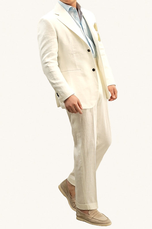MONSEN Suitory 100% Linen Half-Lined Suit product image