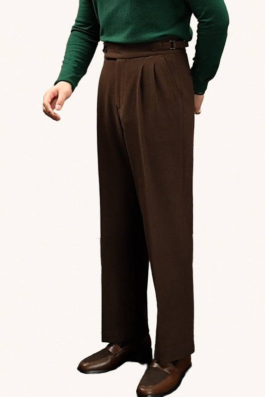 MONSEN Suitory High-Waisted Trousers in Performance Blend product image