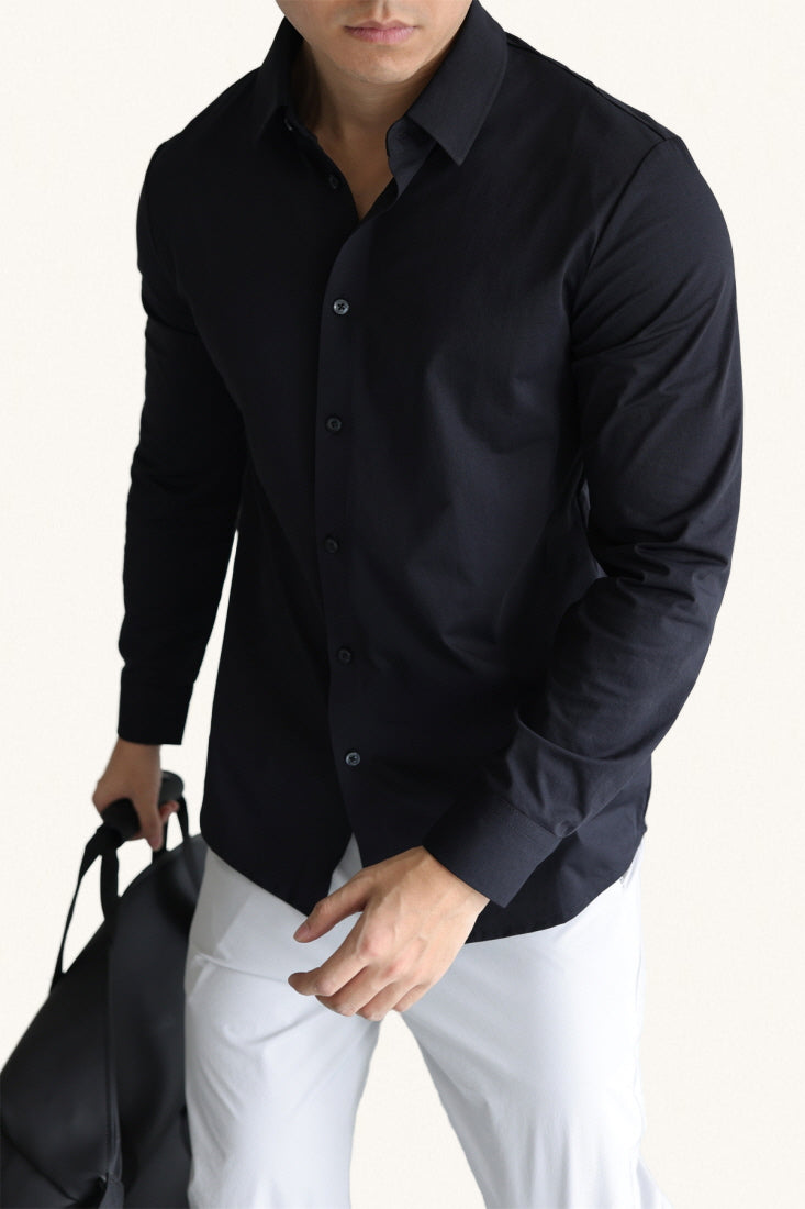 MONSEN Suitory Non-Iron Quick-Dry Shirt in Performance Blend product image
