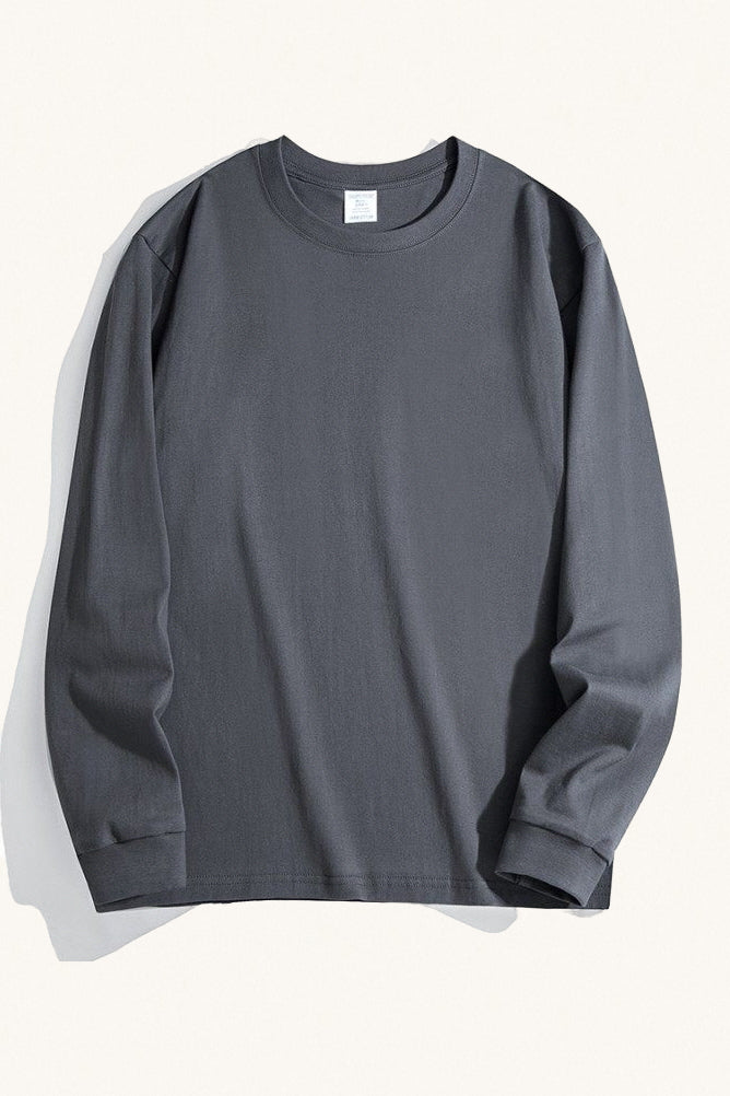 MONSEN Suitory Heavyweight Cotton Long Sleeve Tee product image