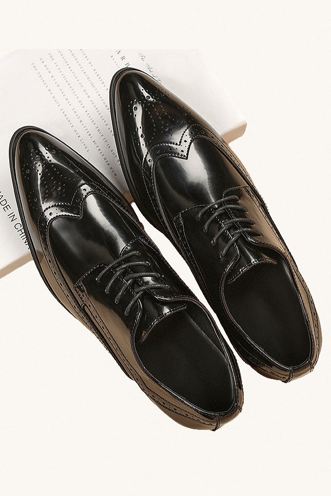 MONSEN Suitory Patent Oxford Shoes product image