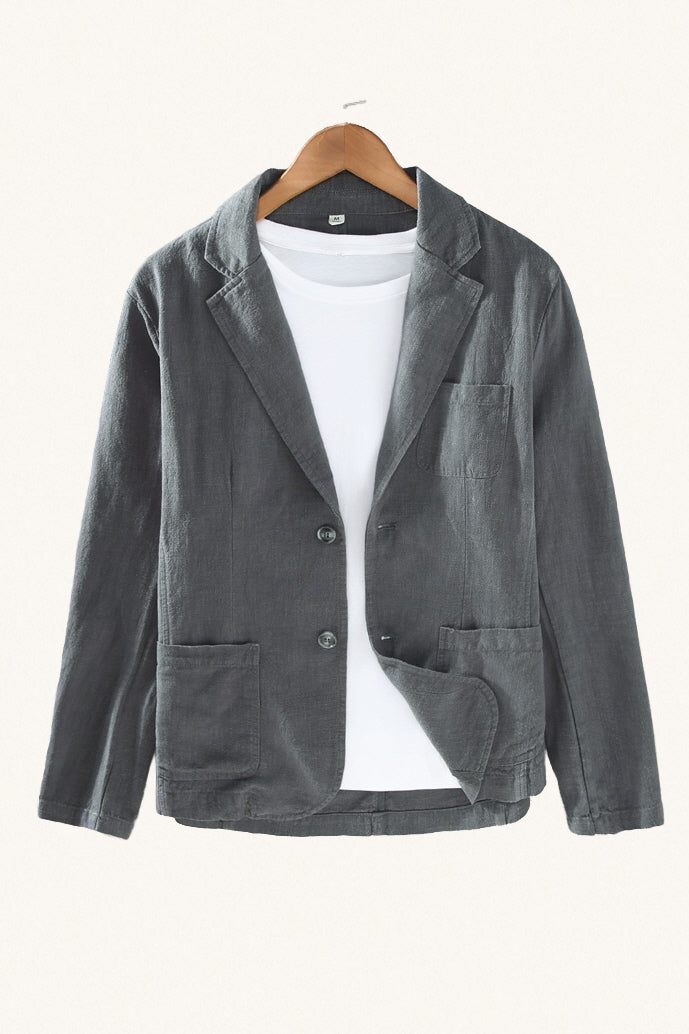 MONSEN Suitory Breathable Ramie-Cotton Blazer product image