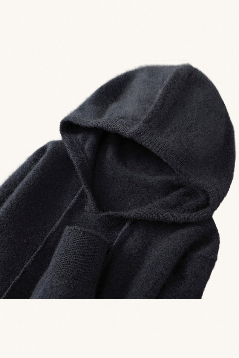 MONSEN Suitory AW 100% Wool Knit Hoodie product image