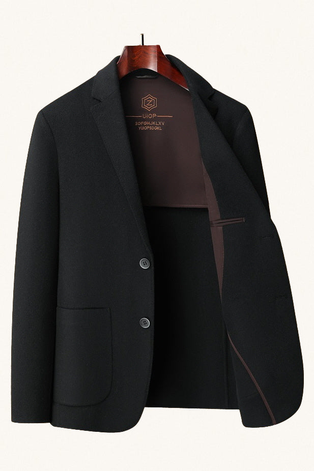 MONSEN Suitory 100% Wool Double-Faced Coat product image