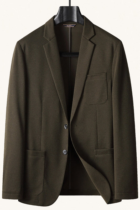 MONSEN Suitory Old-Money Inspired Wool Blazer product image