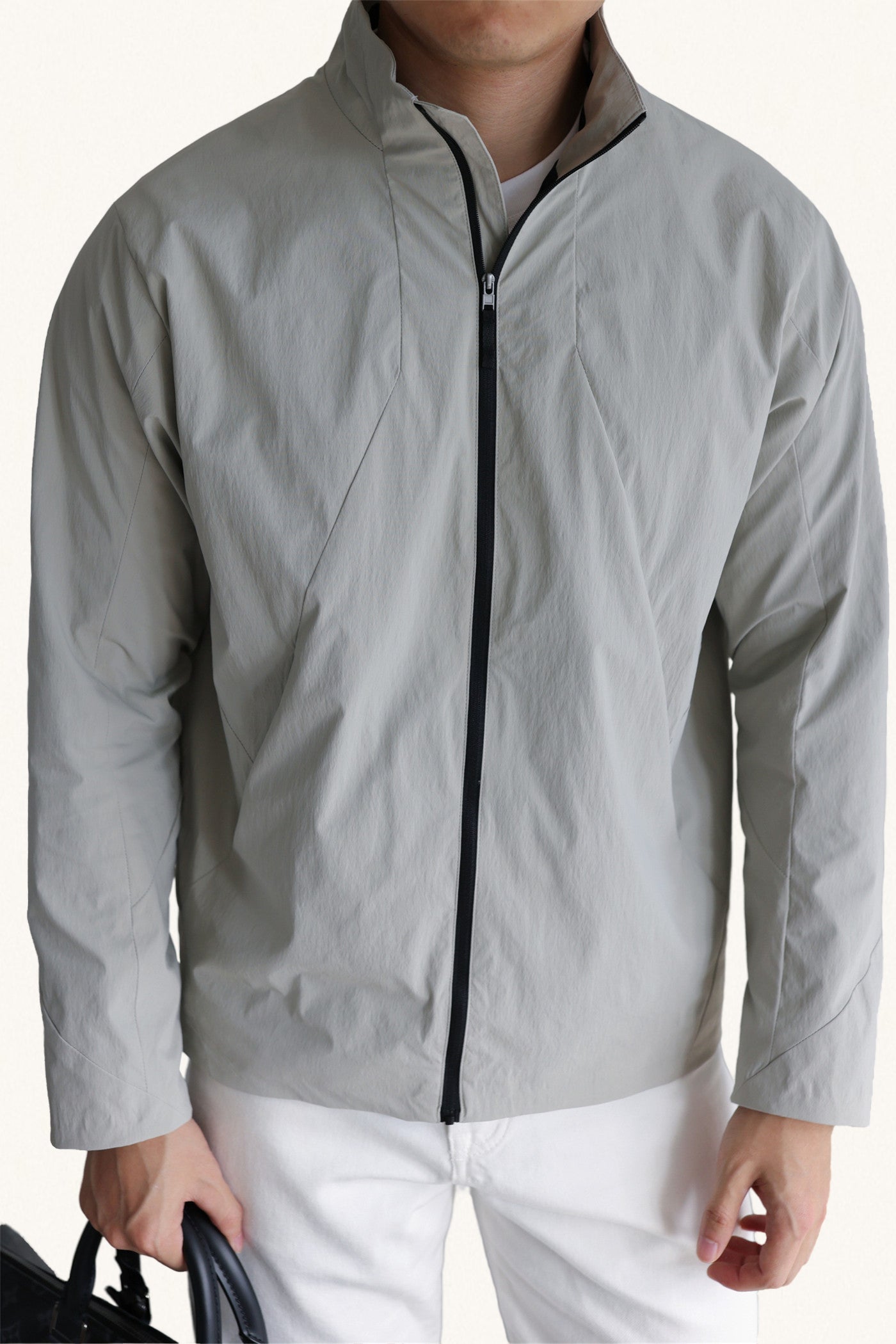 MONSEN Suitory Lightweight Windproof Twill Stand-Collar Jacket product image