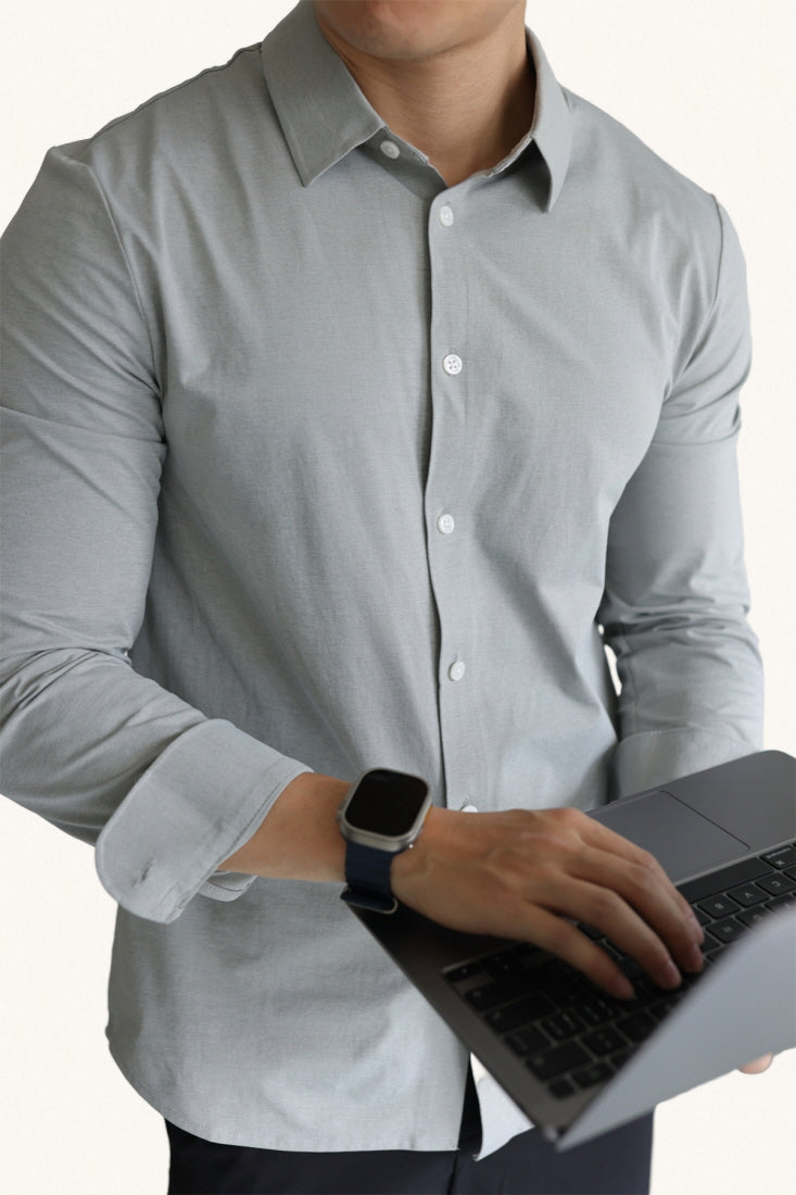 MONSEN Suitory Non-Iron Quick-Dry Shirt in Performance Blend product image