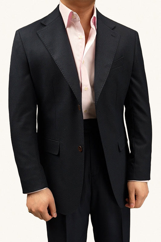 MONSEN Suitory Double-Breasted Peak Lapel Suit Set in Wool product image