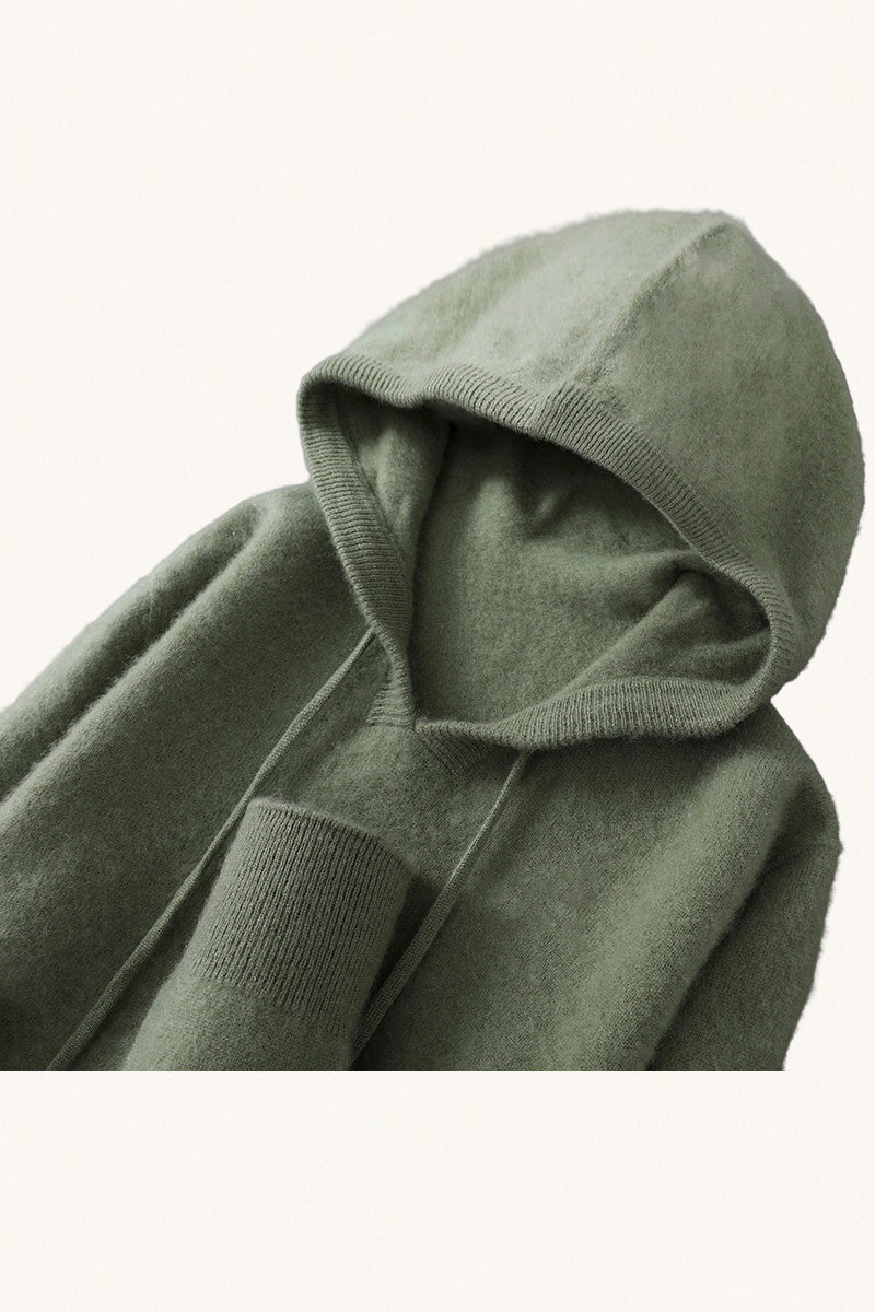 MONSEN Suitory AW 100% Wool Knit Hoodie product image
