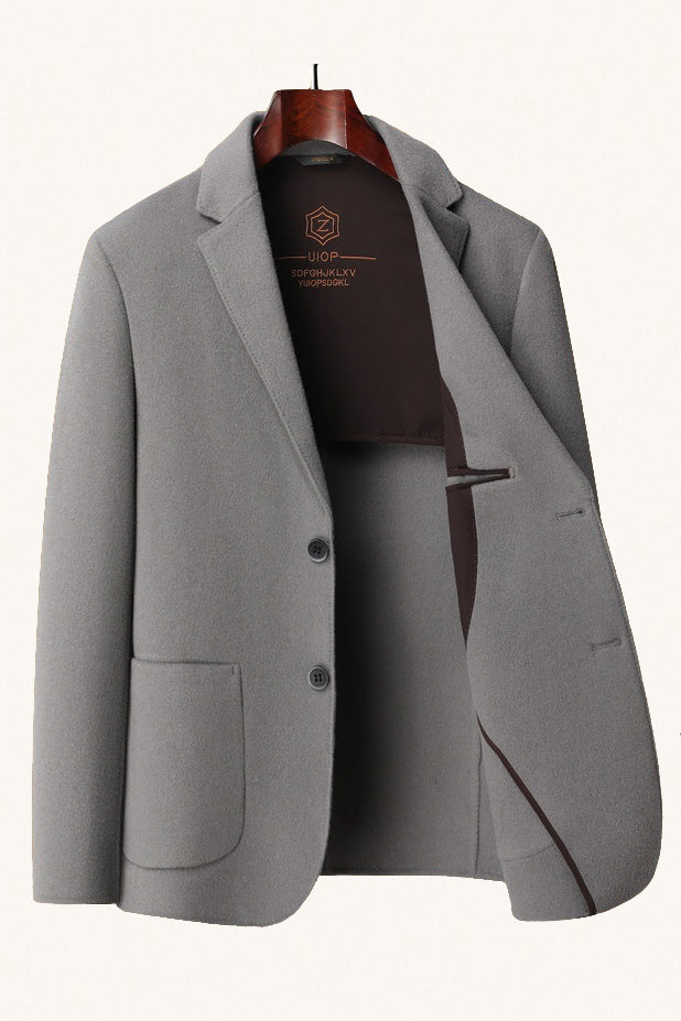 MONSEN Suitory 100% Wool Double-Faced Coat product image