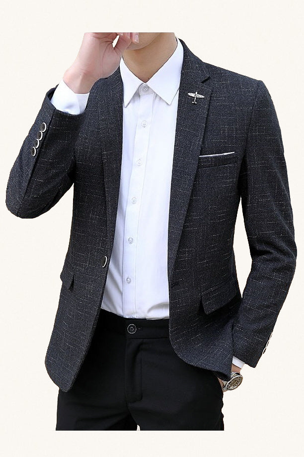 MONSEN Suitory Slim Korea-Style Blazer in Performance Blend product image