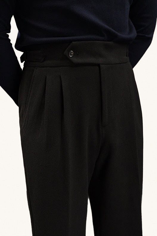 MONSEN Suitory High-Waisted Trousers in Performance Blend product image