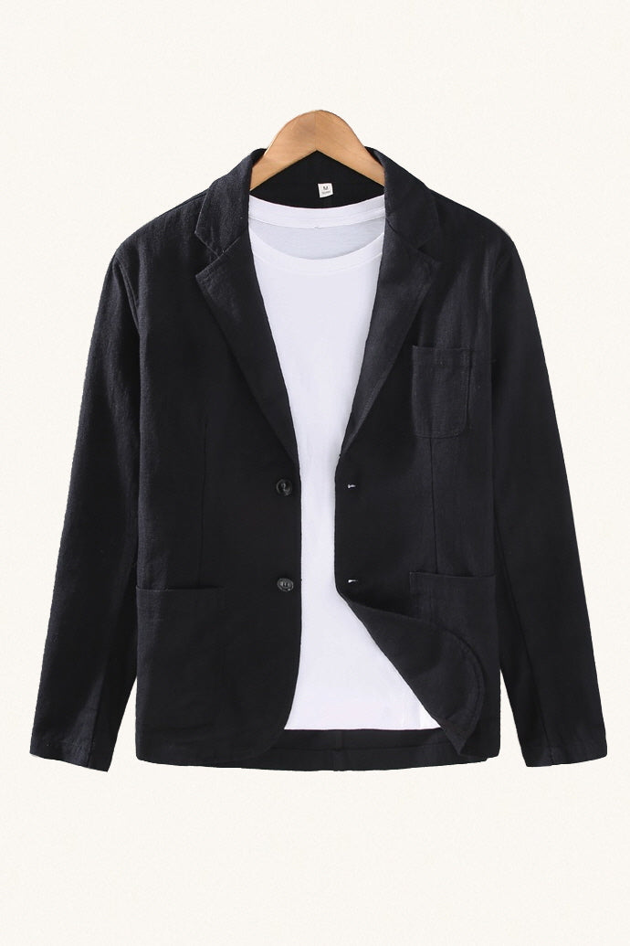 MONSEN Suitory Breathable Ramie-Cotton Blazer product image