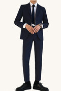 MONSEN Suitory Modern Fit Two-Piece Casual Suit in Performance Blend front view