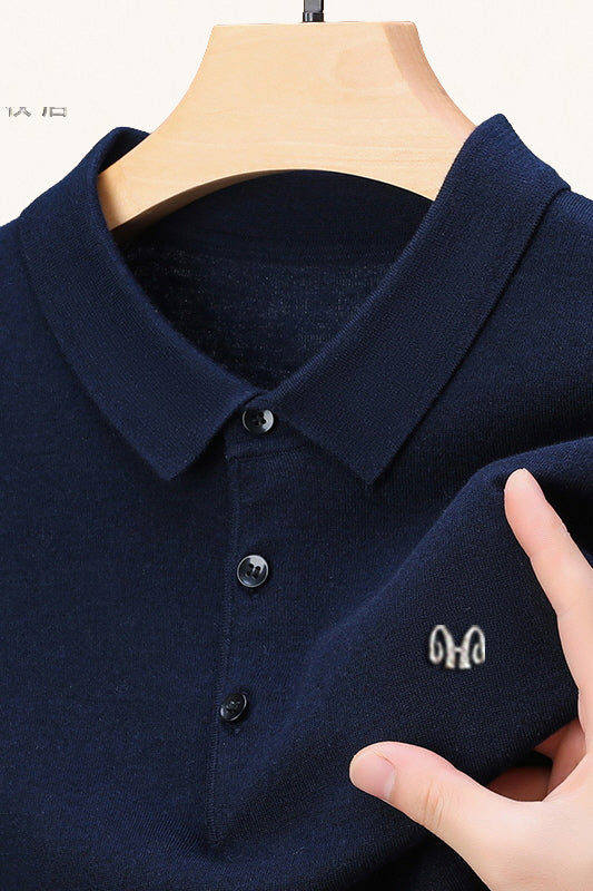 MONSEN Suitory AW Polo Knit in Performance Blend product image