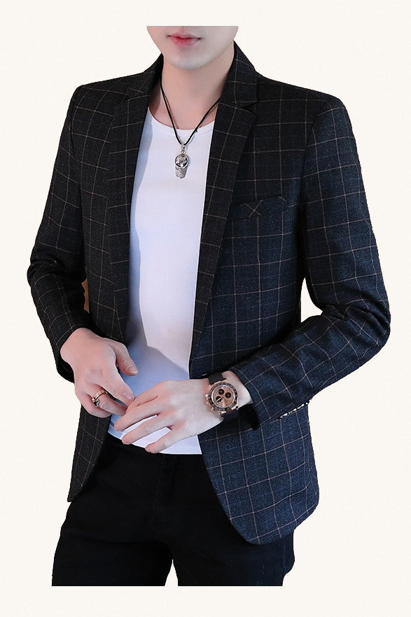 MONSEN Suitory Slim Korea-Style Blazer in Performance Blend product image
