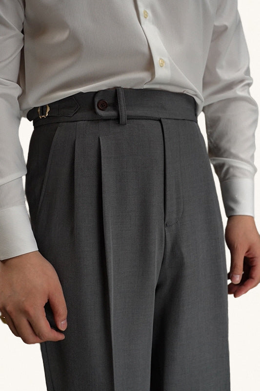 MONSEN Suitory High-Waisted Trousers in Performance Blend product image