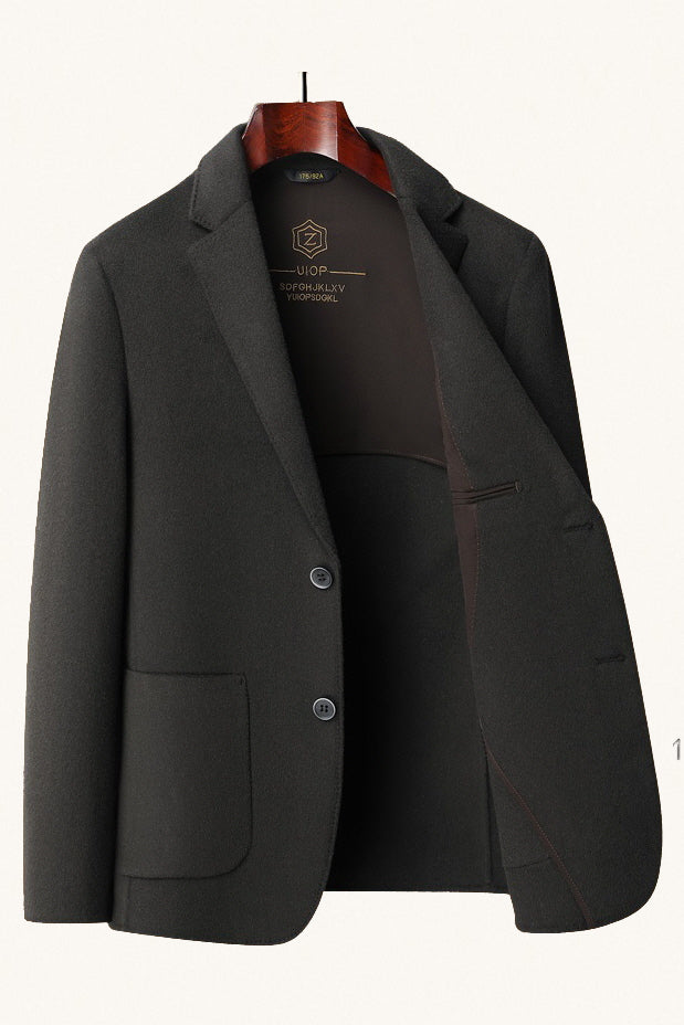 MONSEN Suitory 100% Wool Double-Faced Coat product image