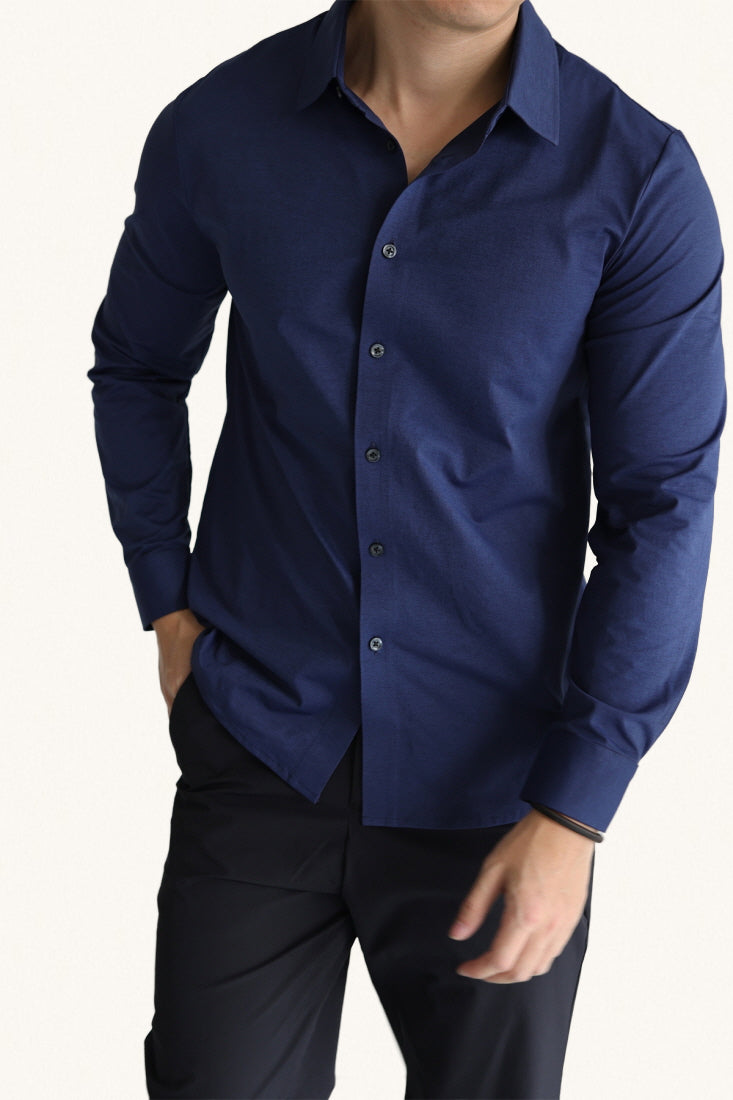 MONSEN Suitory Non-Iron Quick-Dry Shirt in Performance Blend product image