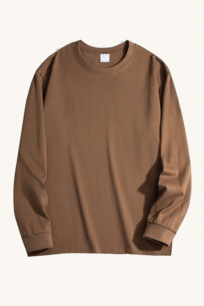 MONSEN Suitory Heavyweight Cotton Long Sleeve Tee product image
