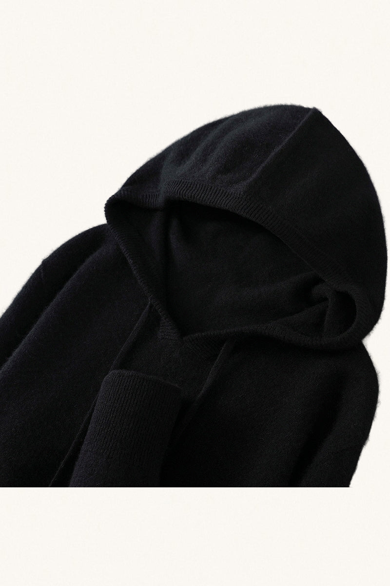 MONSEN Suitory AW 100% Wool Knit Hoodie product image