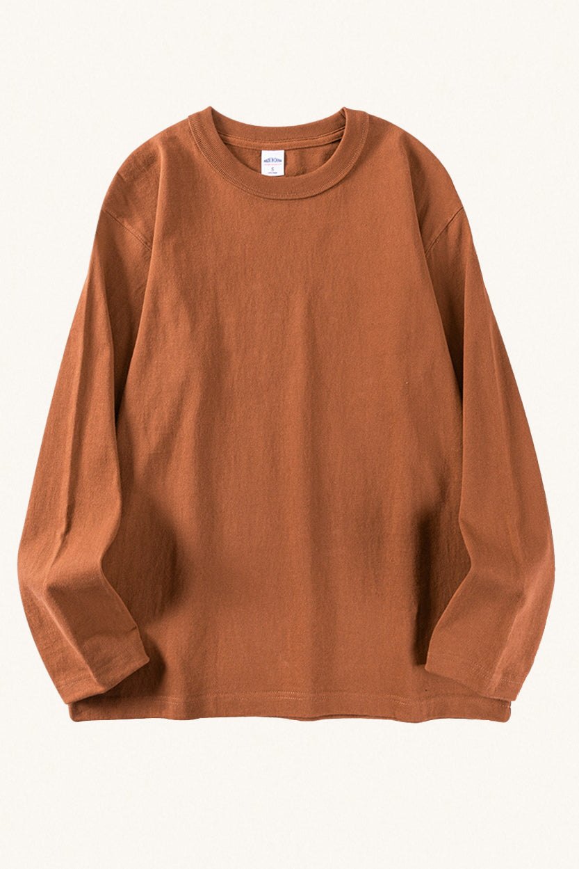 MONSEN Suitory Cotton Long Sleeve T-Shirt | Unisex product image