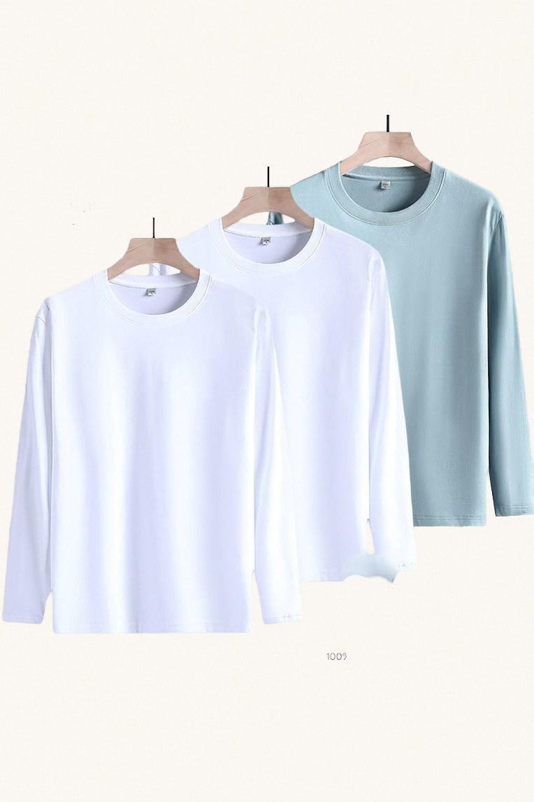 MONSEN Suitory 3-Pack Long-Staple Cotton Crewneck T-Shirt product image