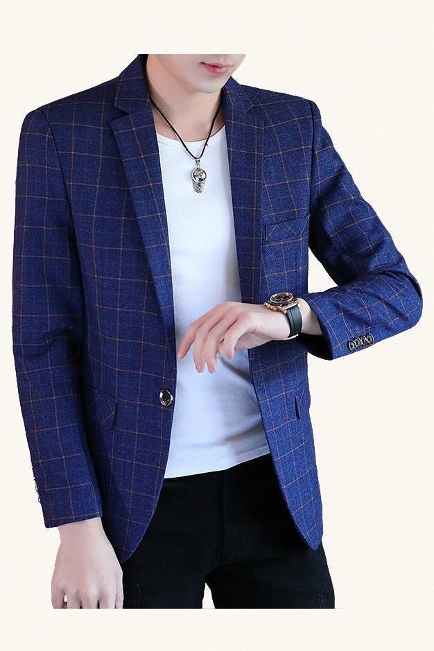 MONSEN Suitory Slim Korea-Style Blazer in Performance Blend product image