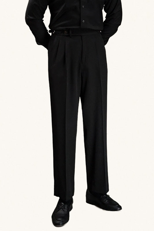 MONSEN Suitory High-Waisted Trousers in Performance Blend product image