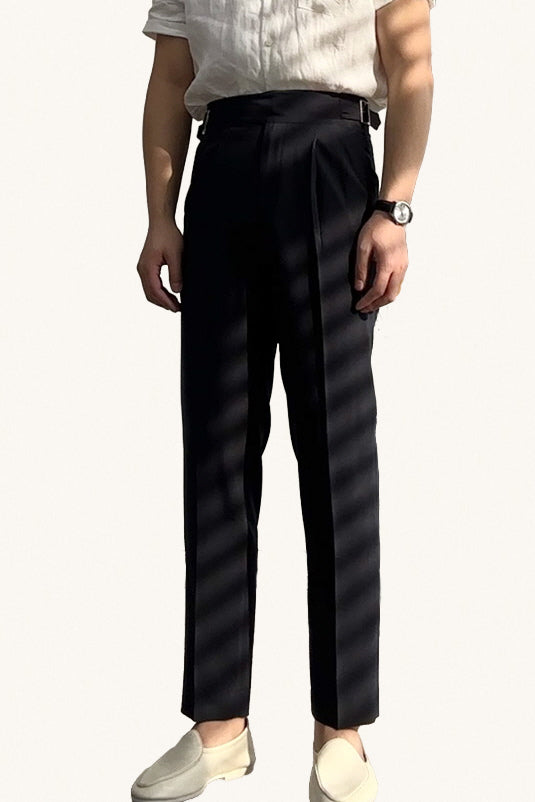 MONSEN Suitory Neapolitan High-Waisted Trousers in Performance Blend product image