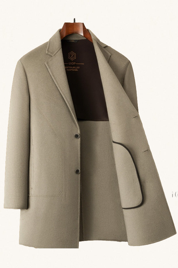 MONSEN Suitory 100% Wool Double-Faced Coat product image