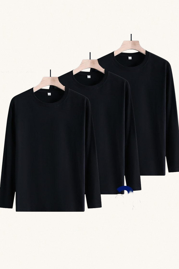 MONSEN Suitory 3-Pack Long-Staple Cotton Crewneck T-Shirt product image