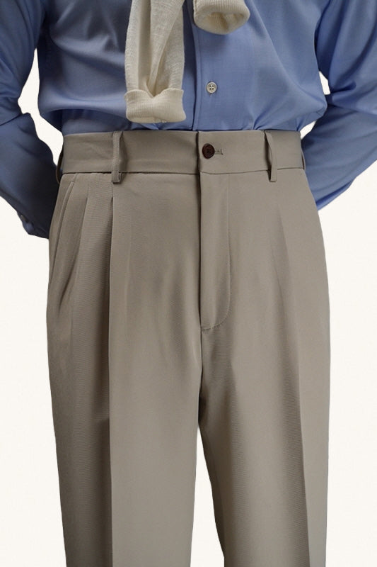 MONSEN Suitory High-Waisted Trousers in Performance Blend product image