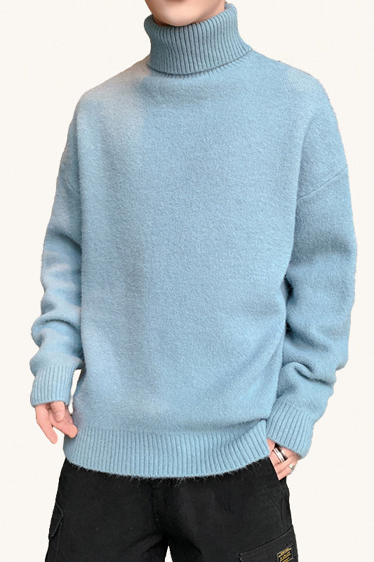 MONSEN Suitory High-Neck Fleece-Lined Sweater product image