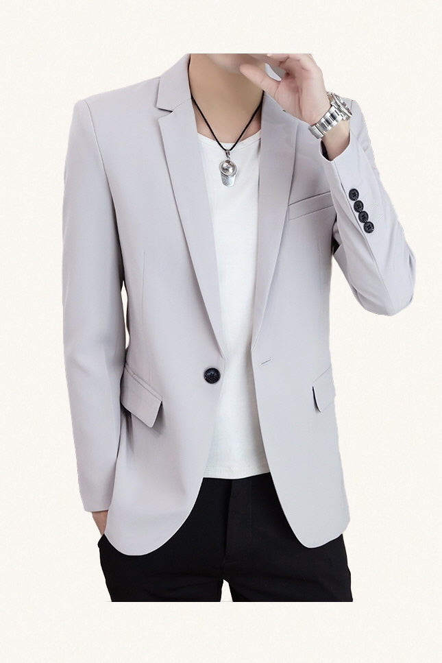 MONSEN Suitory Non-Iron Korean Slim Blazer in Performance Blend product image