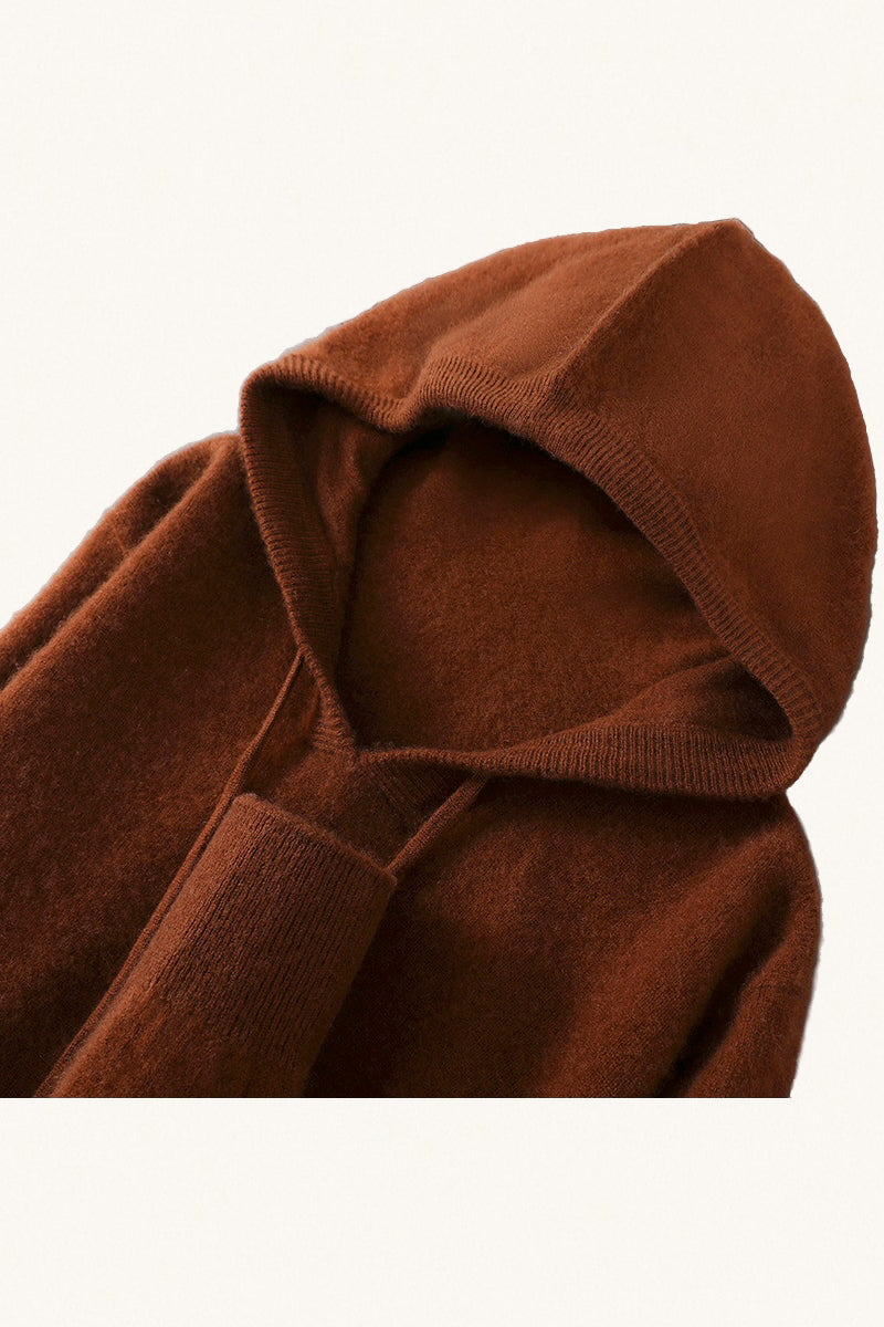 MONSEN Suitory AW 100% Wool Knit Hoodie product image