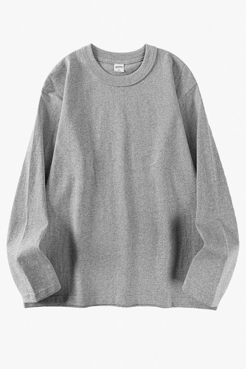 MONSEN Suitory Cotton Long Sleeve T-Shirt | Unisex product image