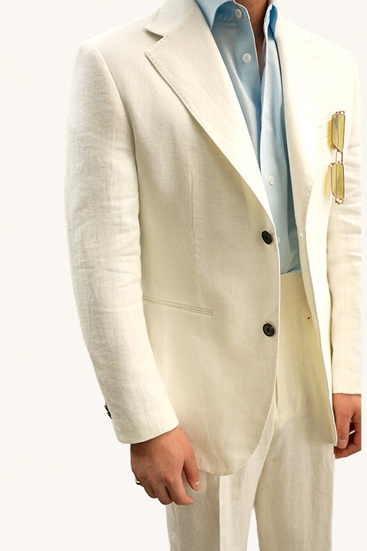 MONSEN Suitory 100% Linen Half-Lined Suit product image