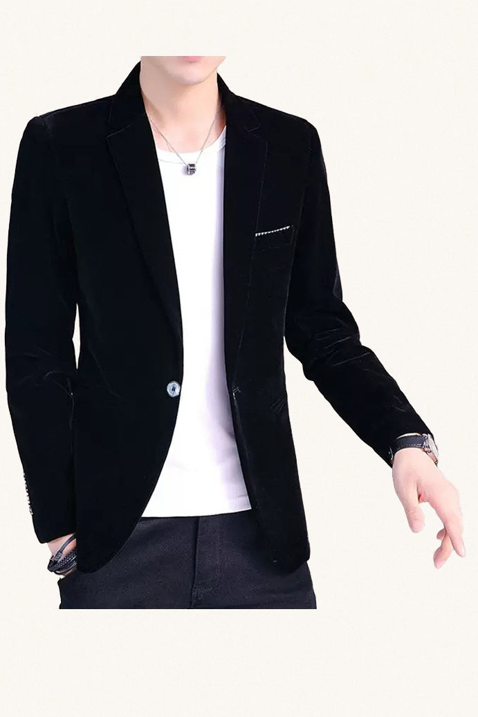 MONSEN Suitory Slim Korea-Style Blazer in Performance Blend product image