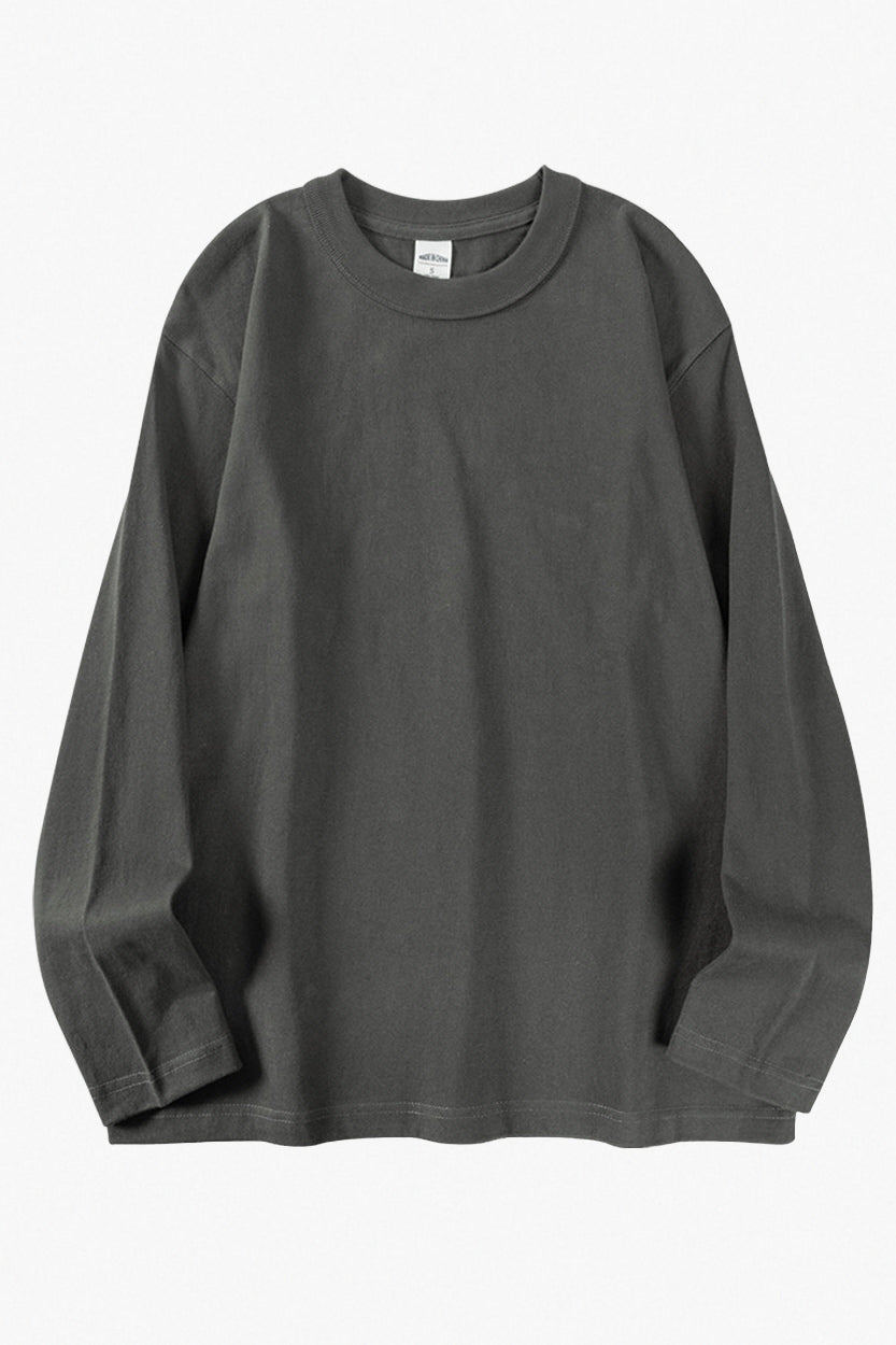 MONSEN Suitory Cotton Long Sleeve T-Shirt | Unisex product image