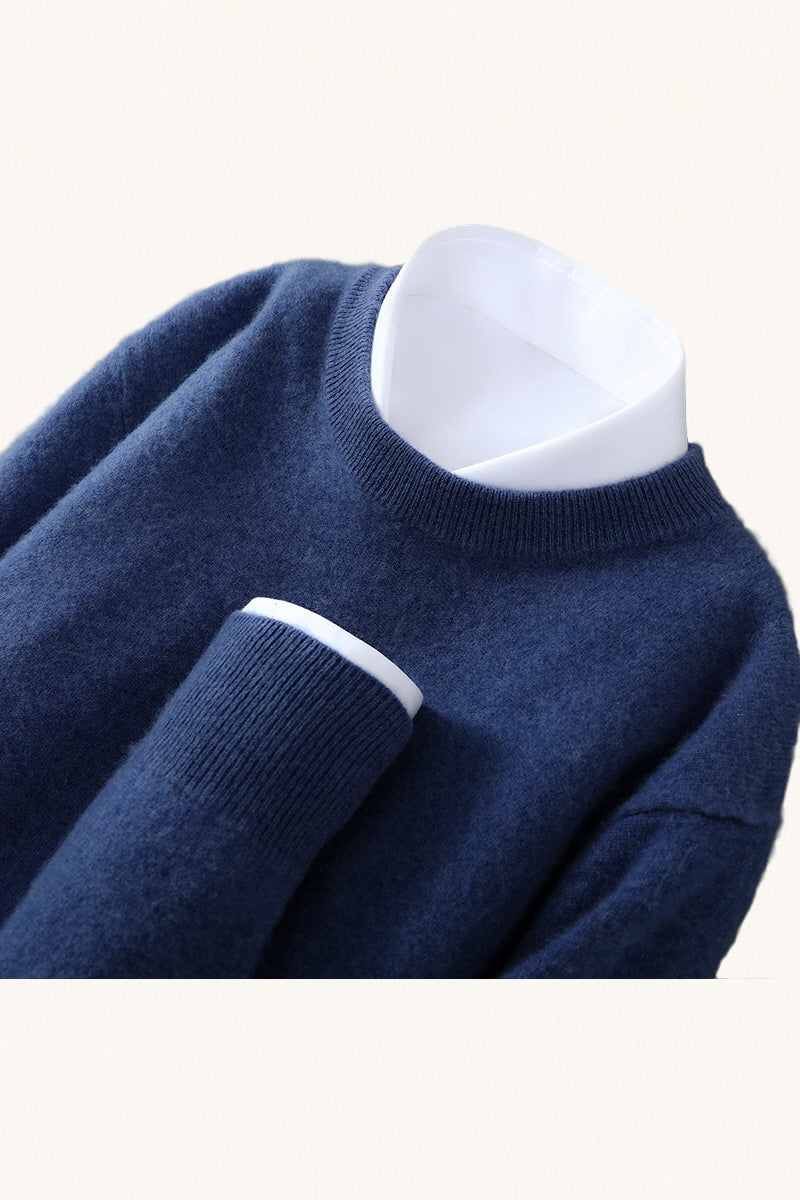 MONSEN Suitory 100% Wool Crewneck Sweater product image